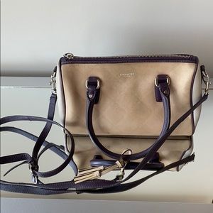 Coach Handbag with Over-The-Shoulder Strap